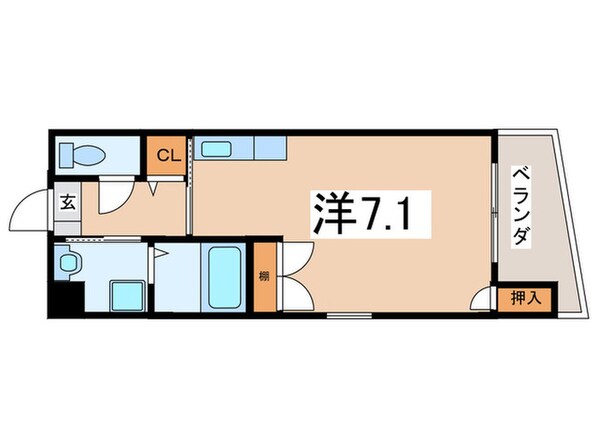 ロイヤルカサブランカの物件間取画像